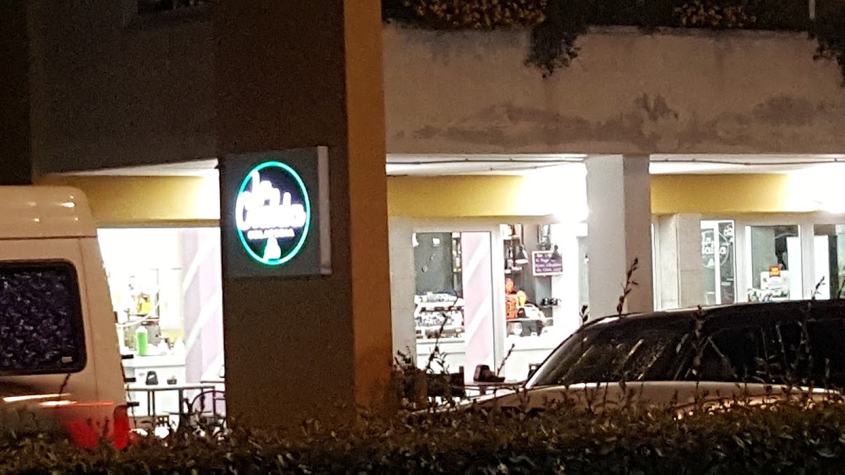 Un dettaglio del banco.