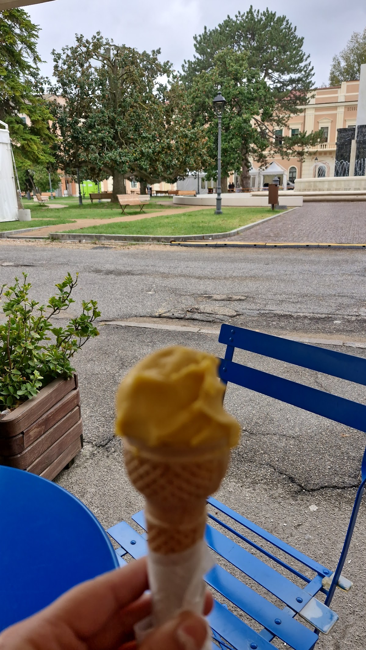 Il gelato della casa.