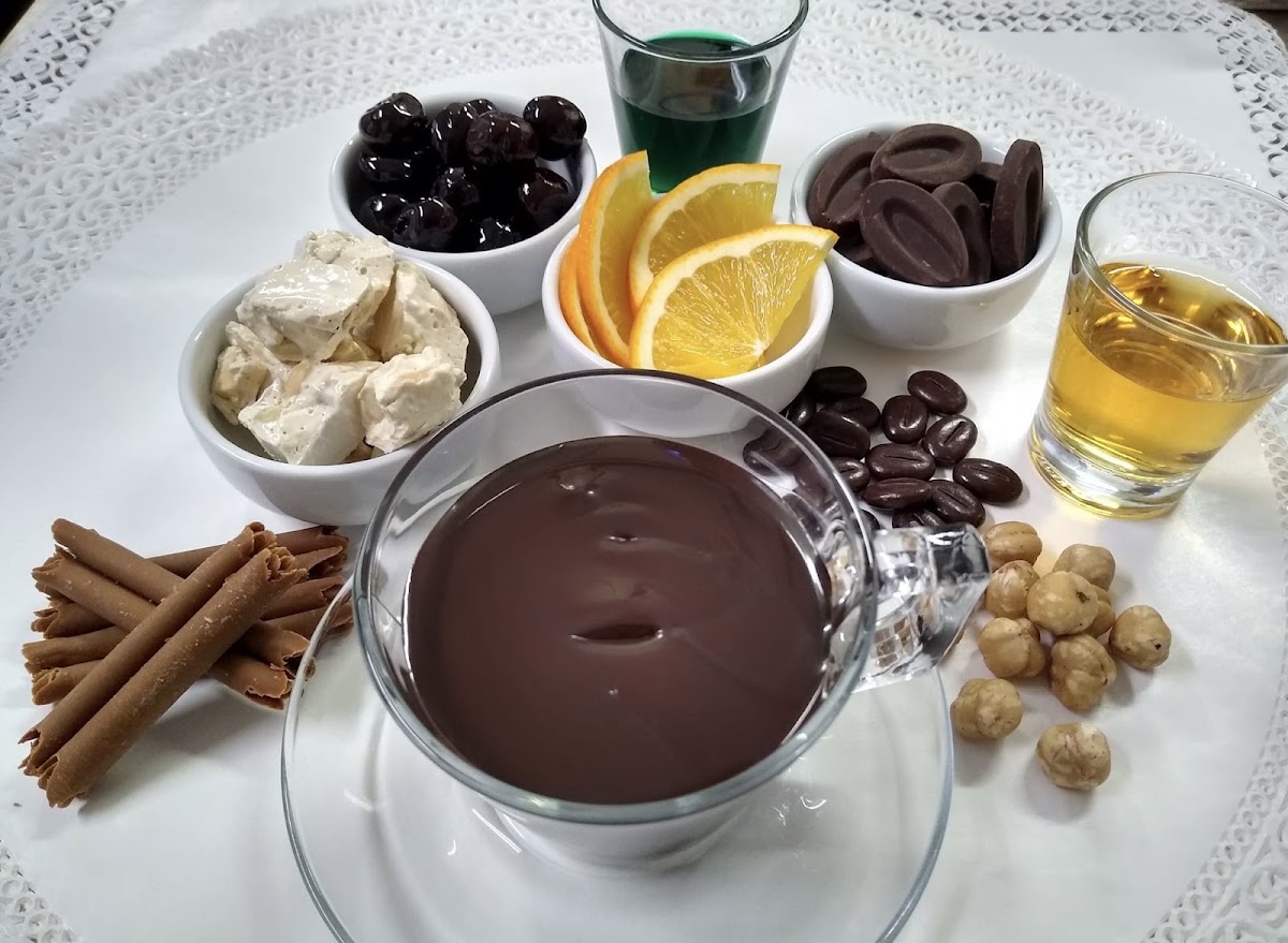 Il gelato servito.