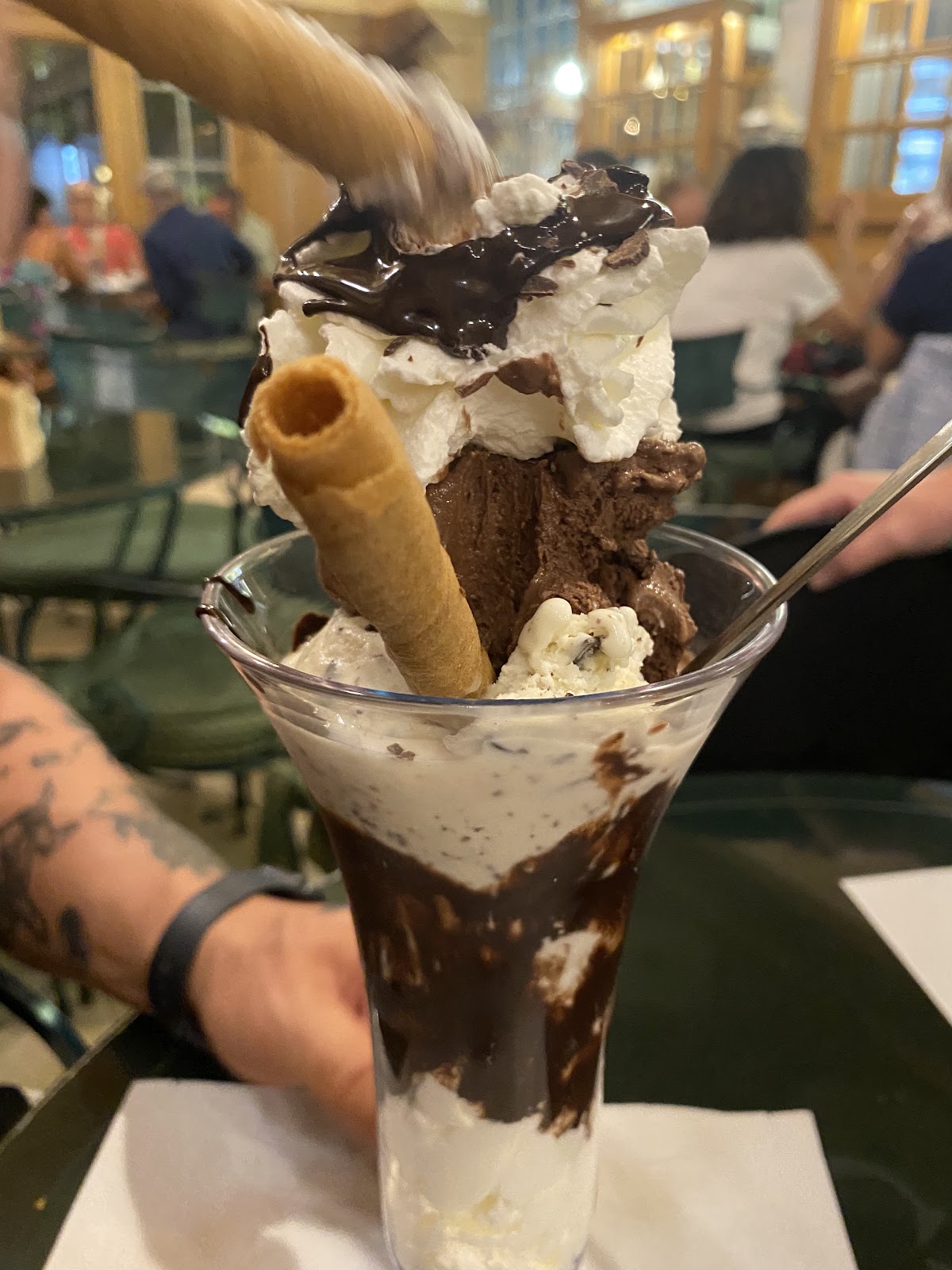 Il gelato della casa.