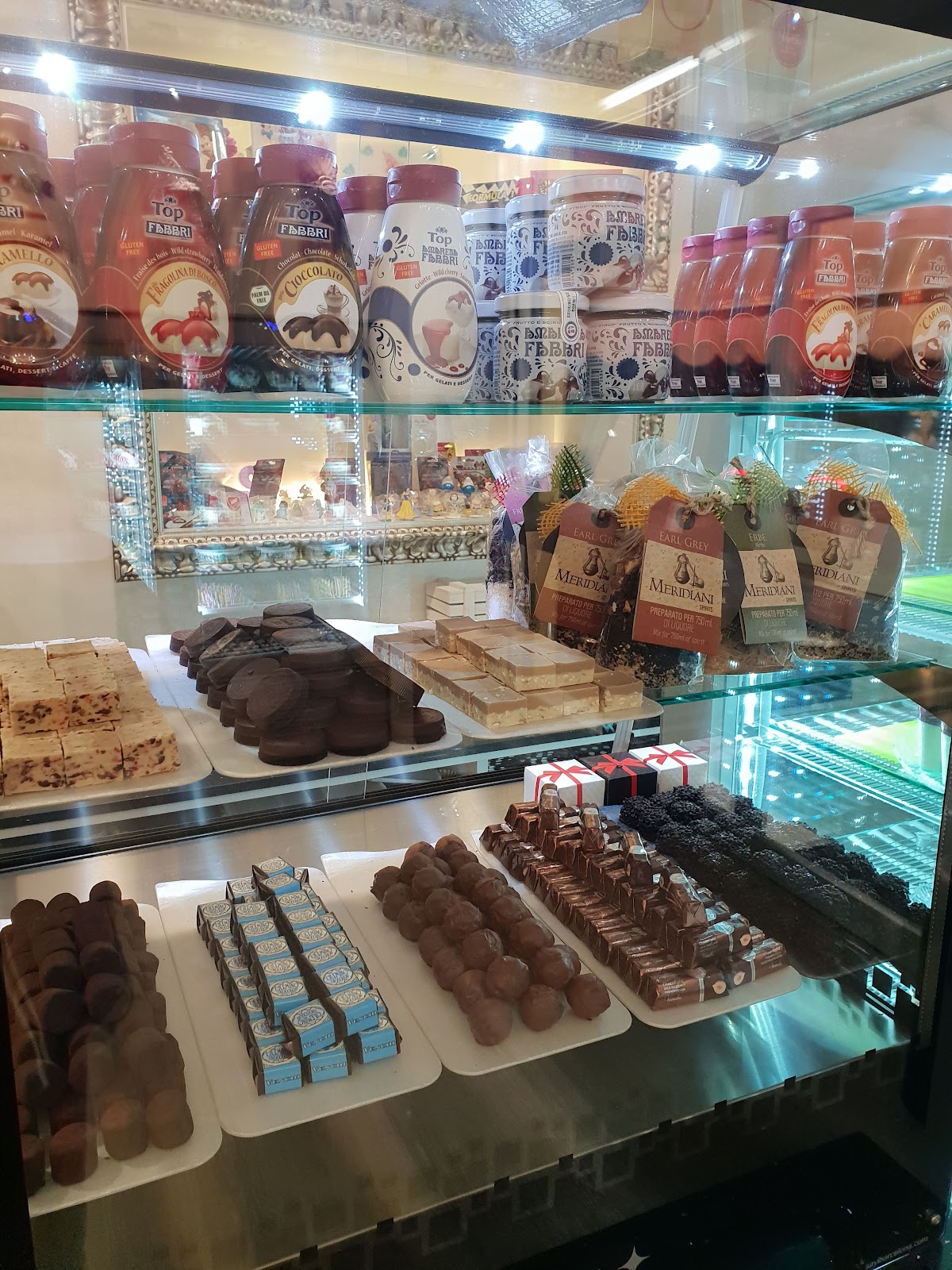 Il locale visto dall'interno.