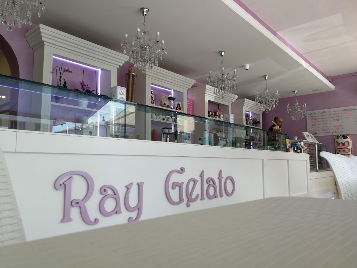 Il gelato servito.