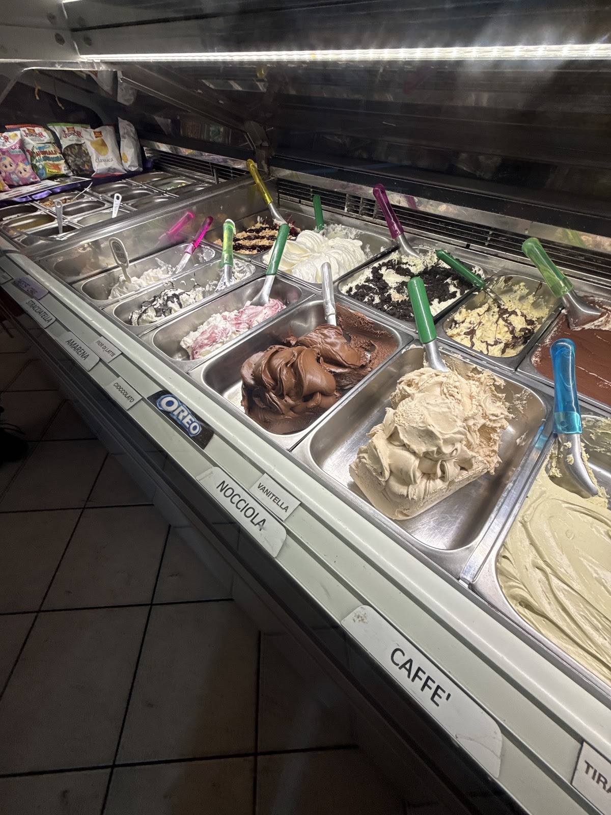 Il locale in servizio.
