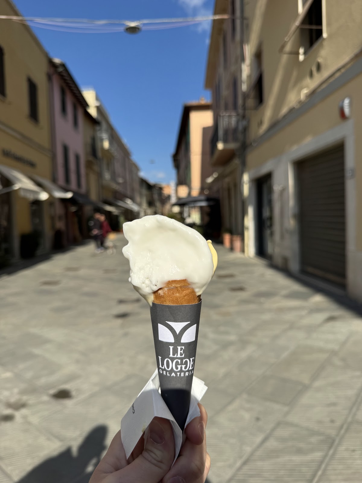 Il locale in servizio.