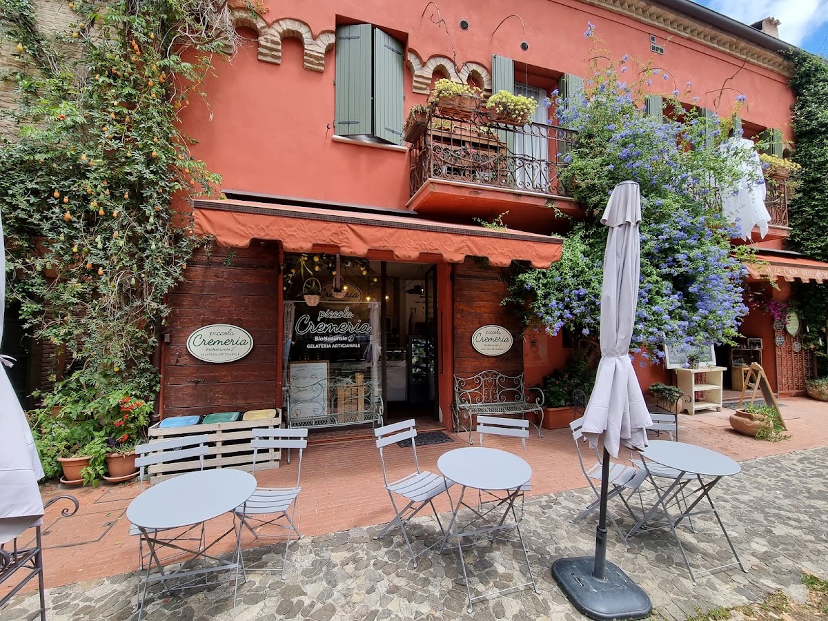 Il gelato servito.