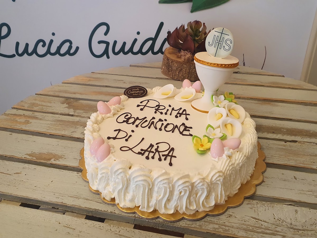 Un dettaglio della vetrina.