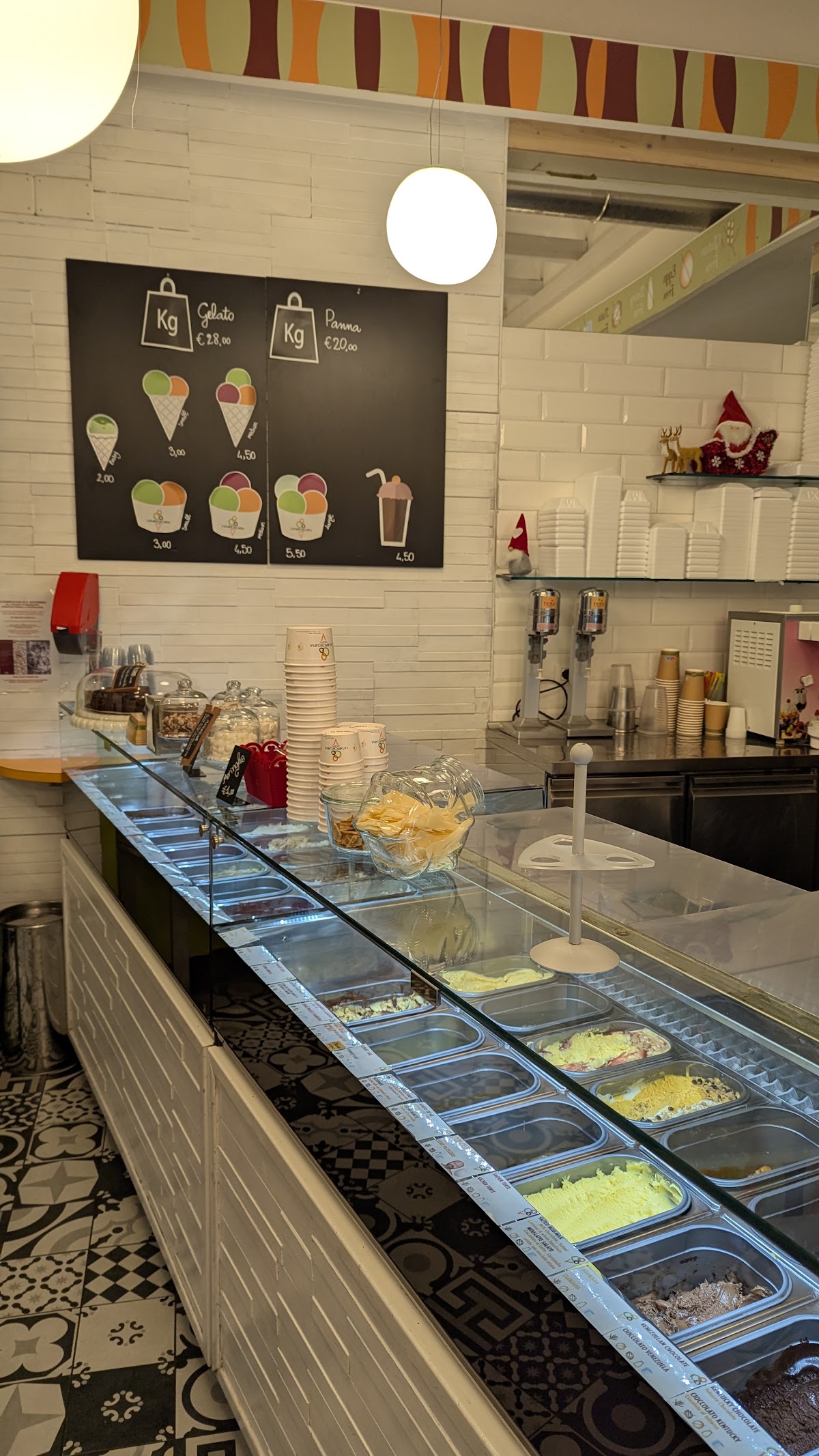 Il locale in servizio.