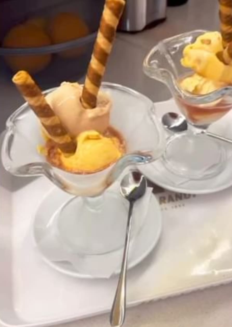 Il gelato della casa.