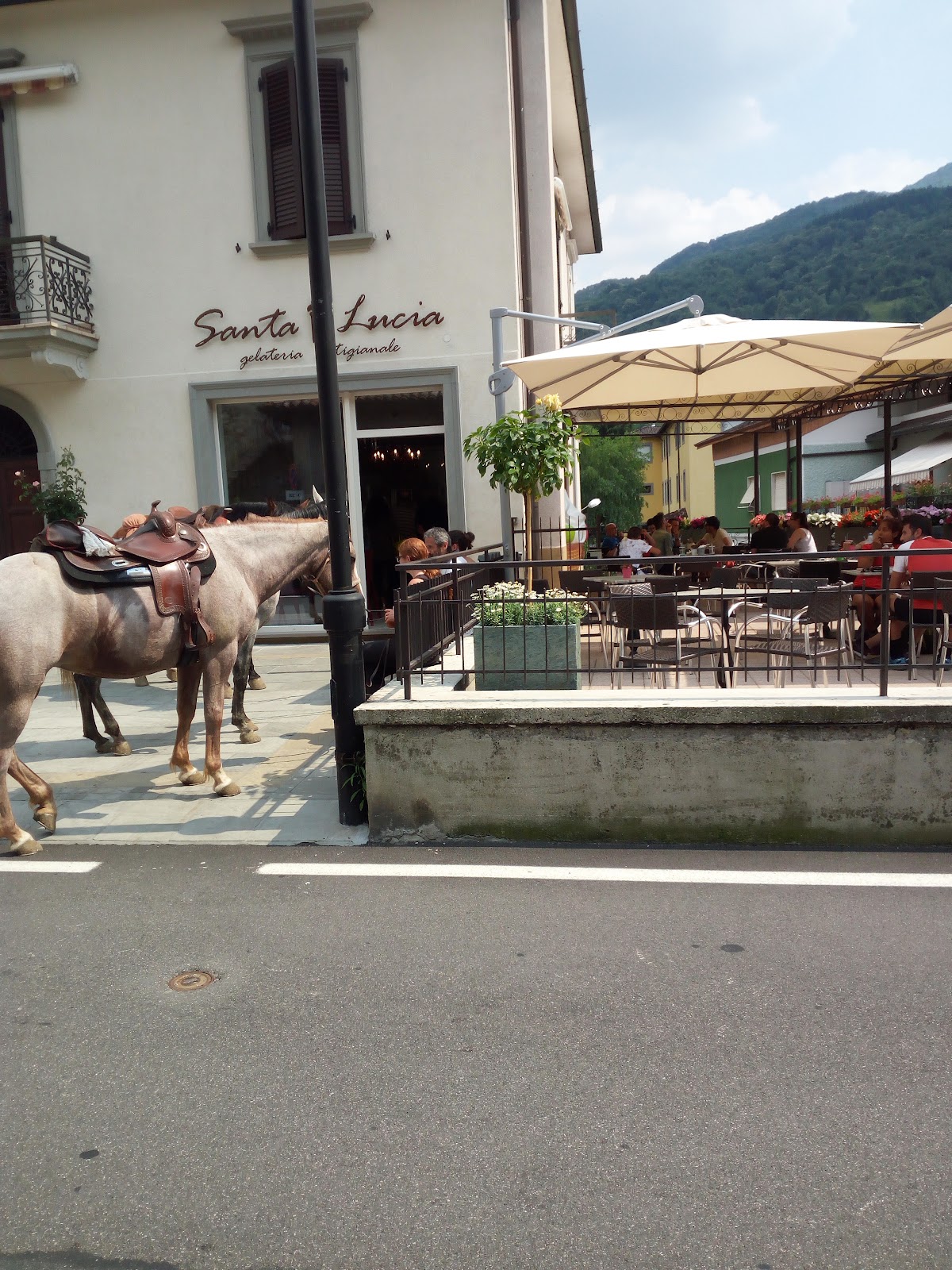 Il locale visto dall'interno.