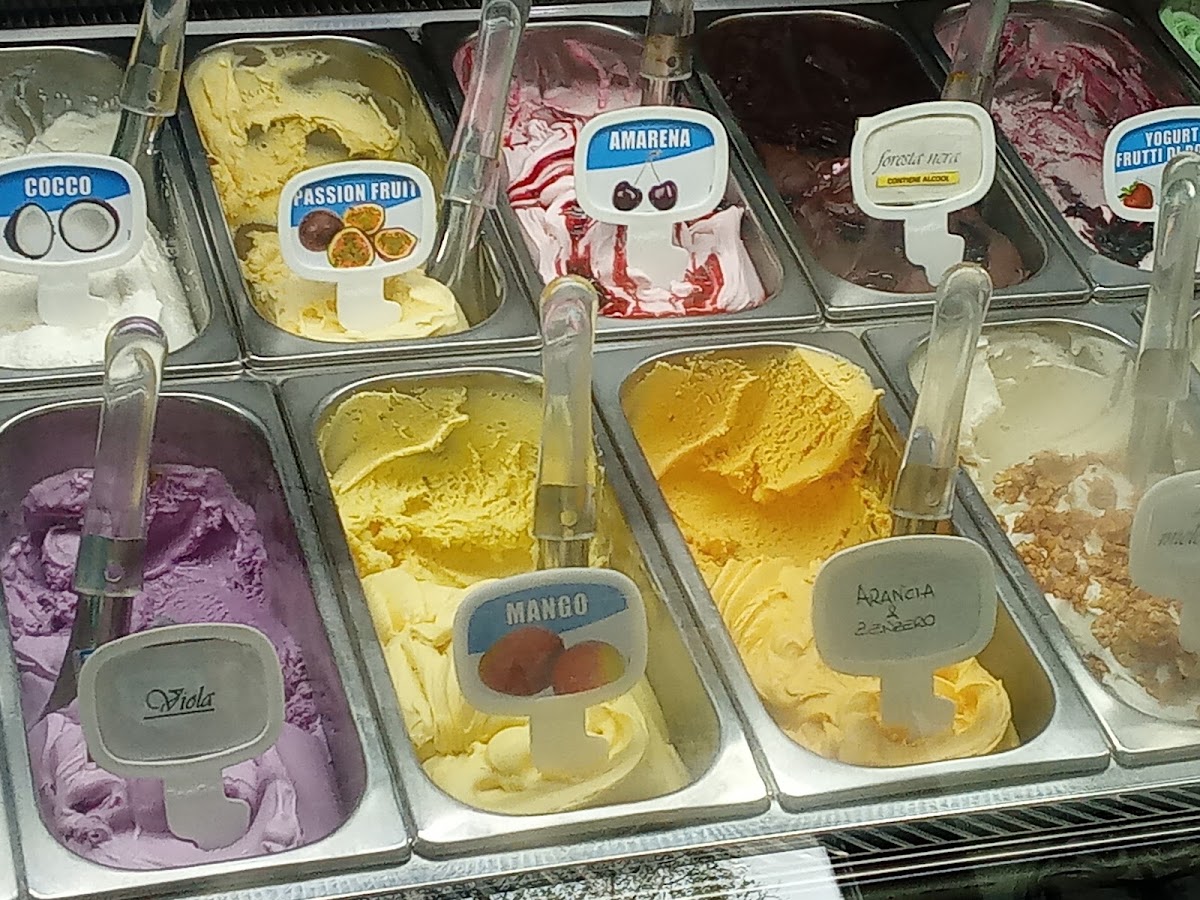 Un dettaglio del banco.