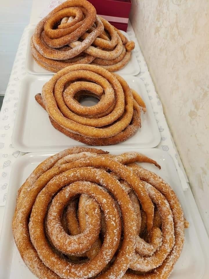 Un dettaglio della vetrina.