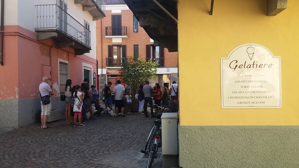 Il gelato della casa.