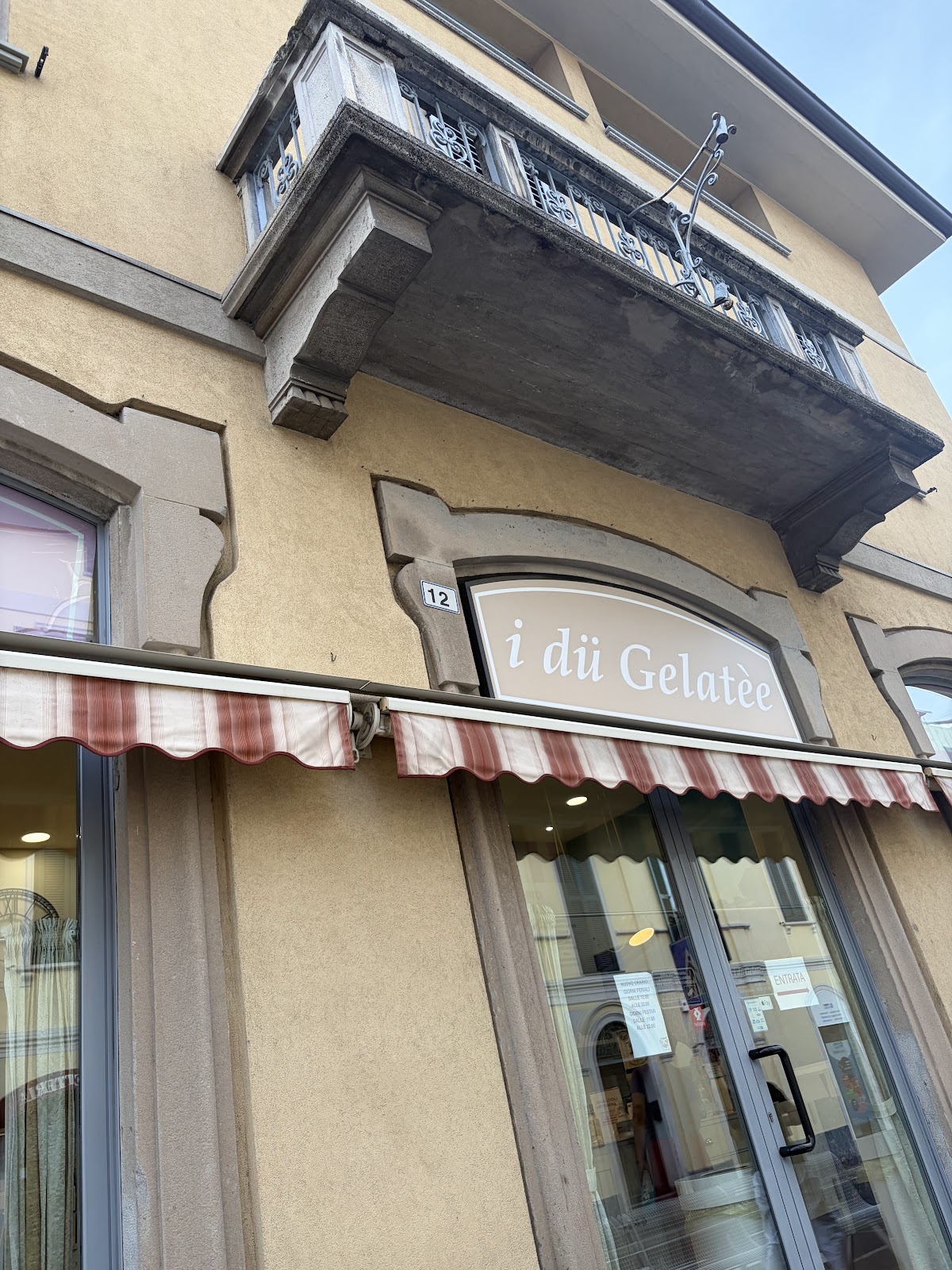 Il gelato della casa.