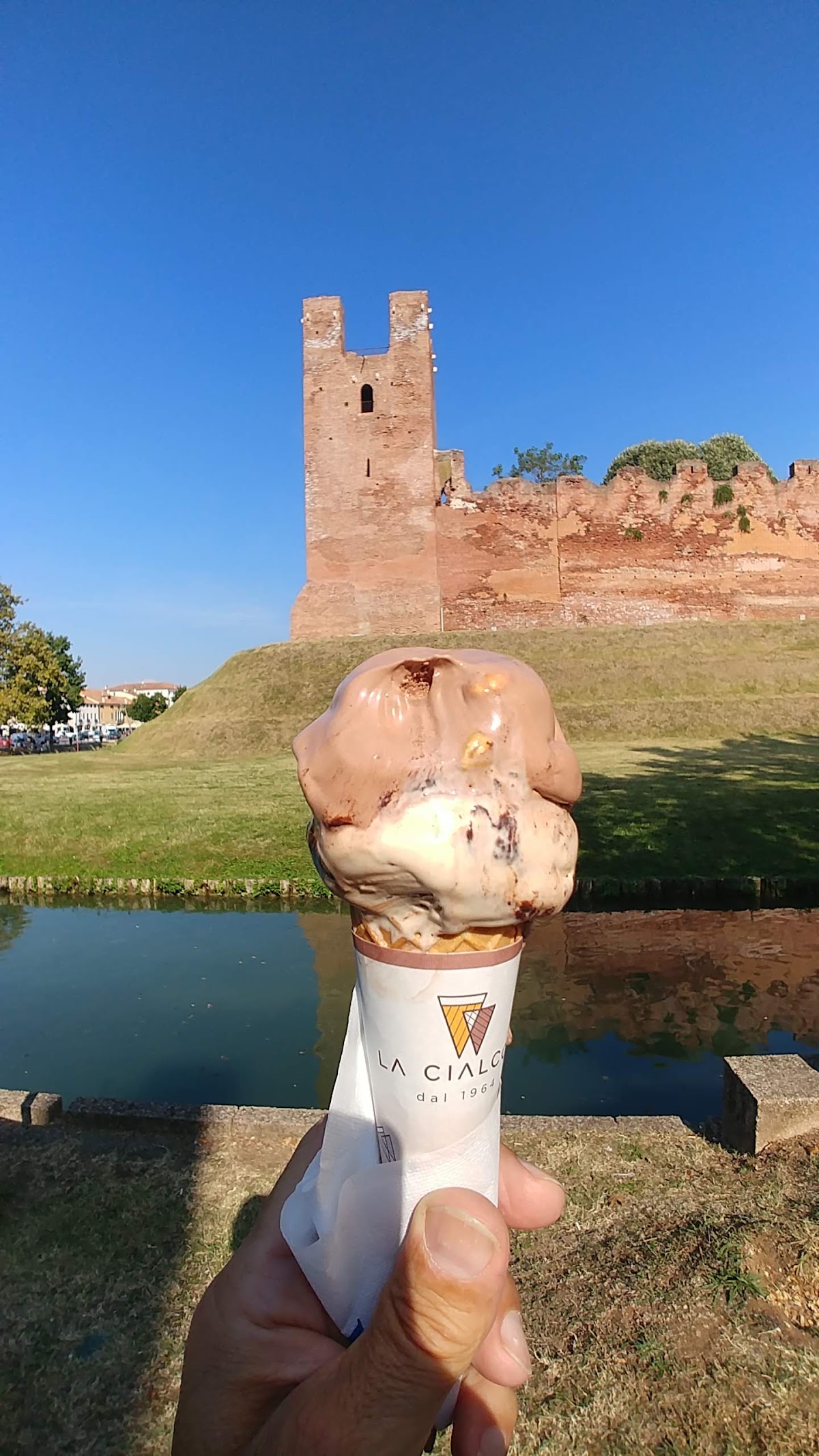 Il gelato della casa.
