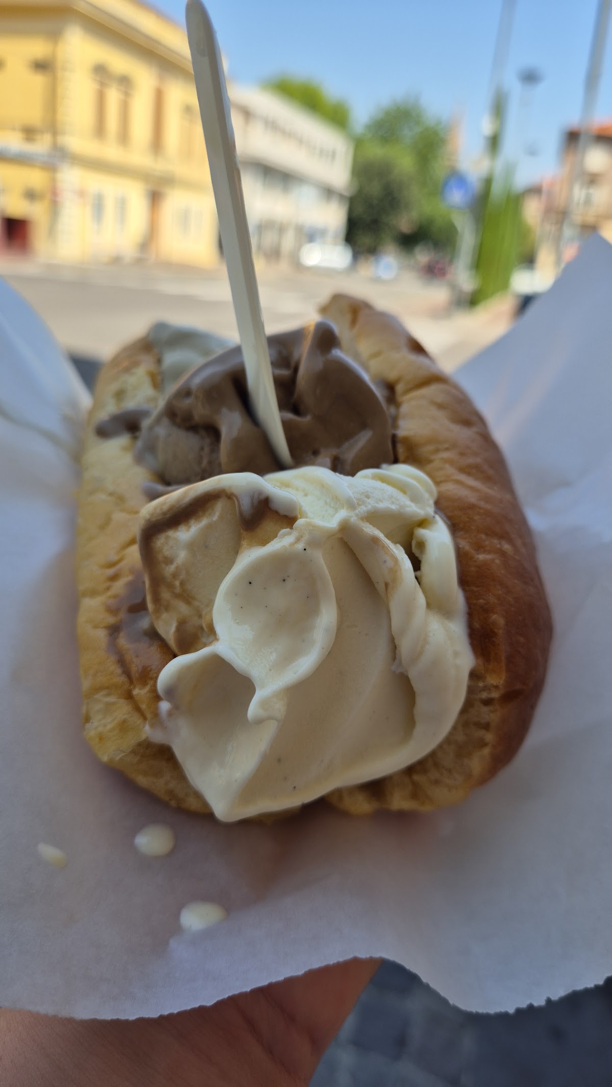 Il gelato della casa.