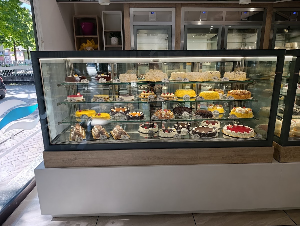 Il gelato servito.