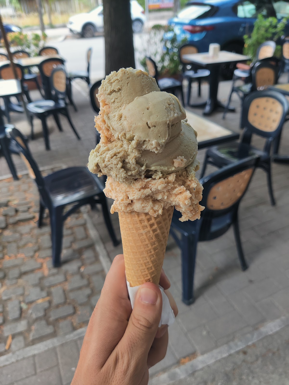 Il gelato della casa.