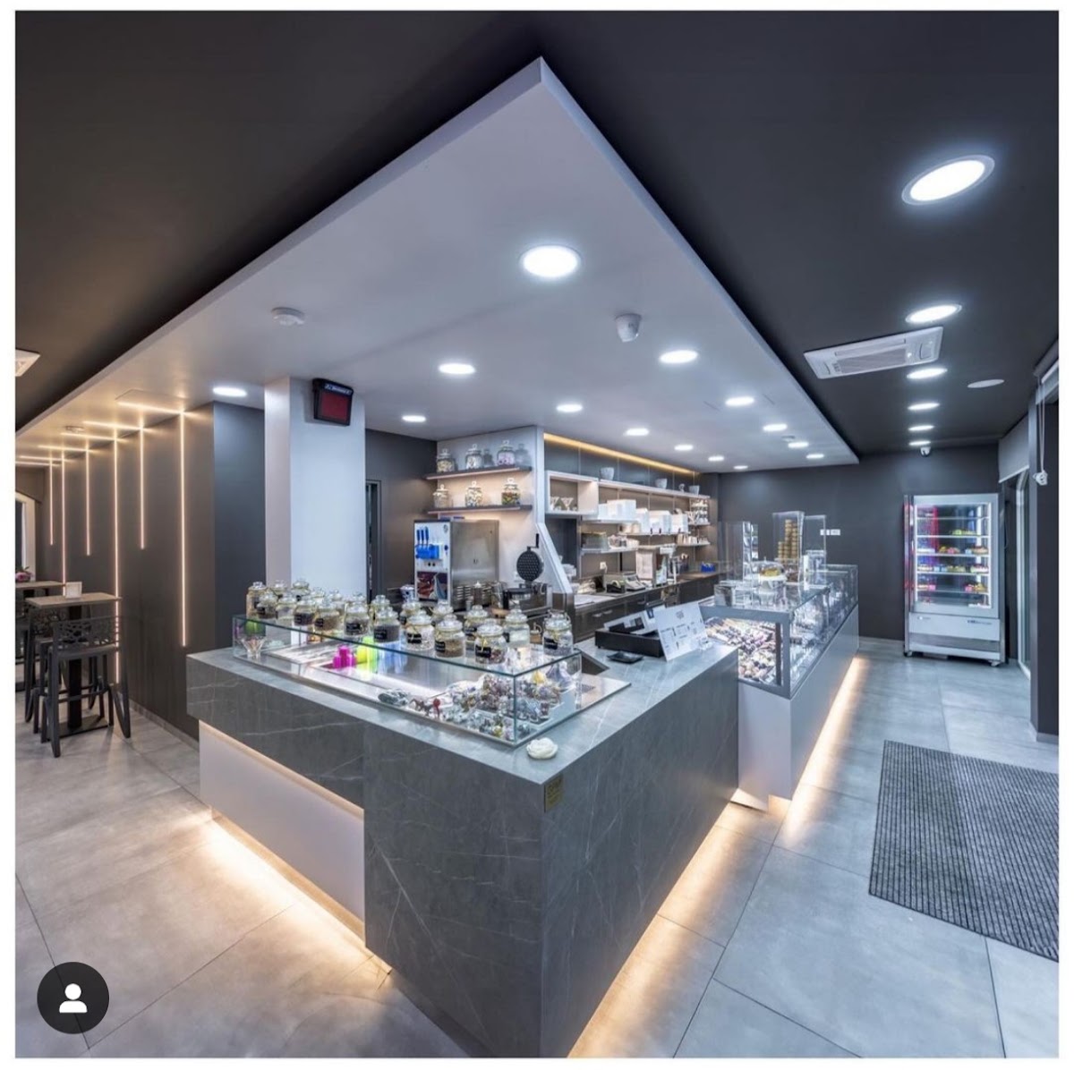Il gelato servito.