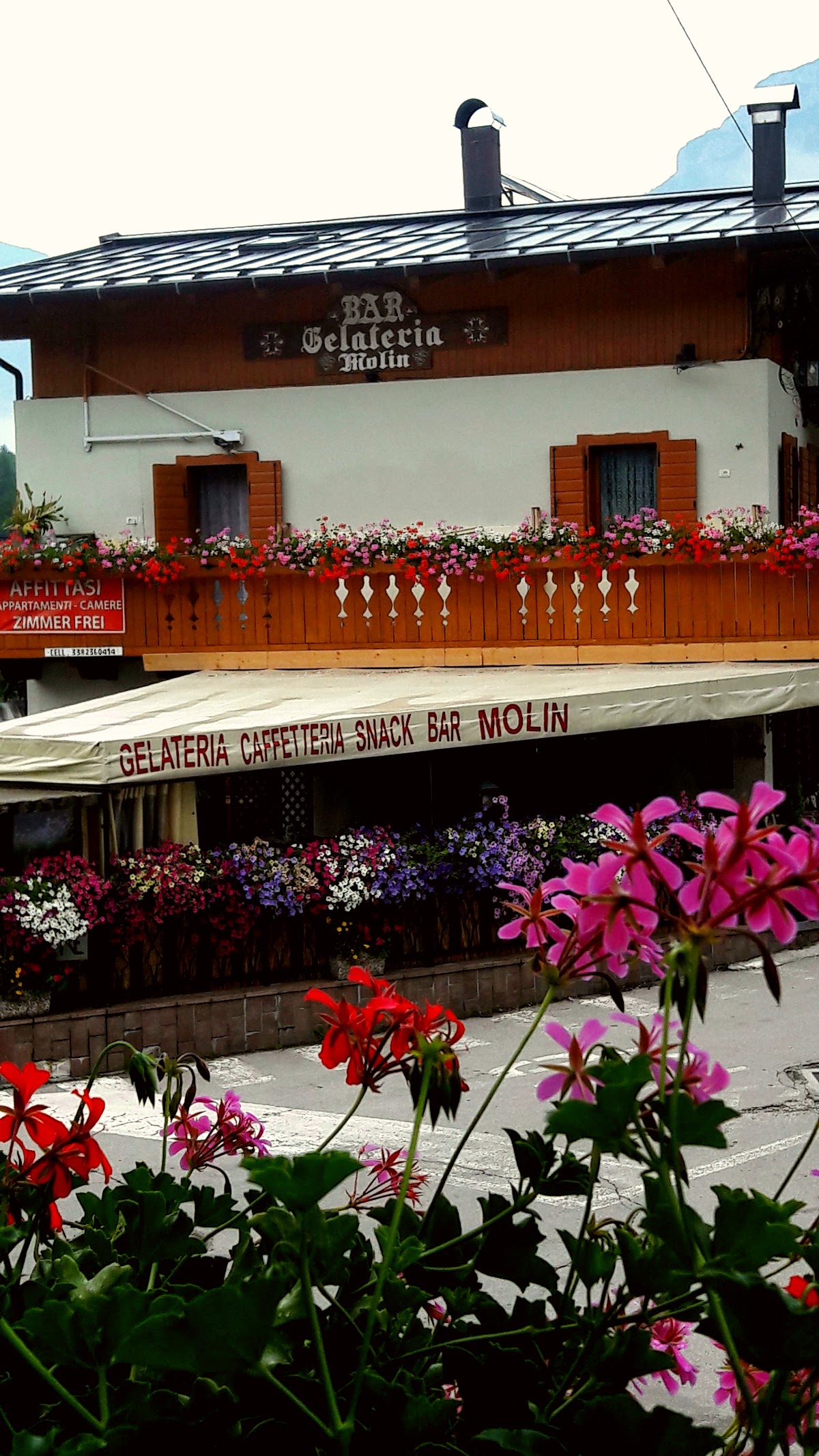 Il locale in servizio.