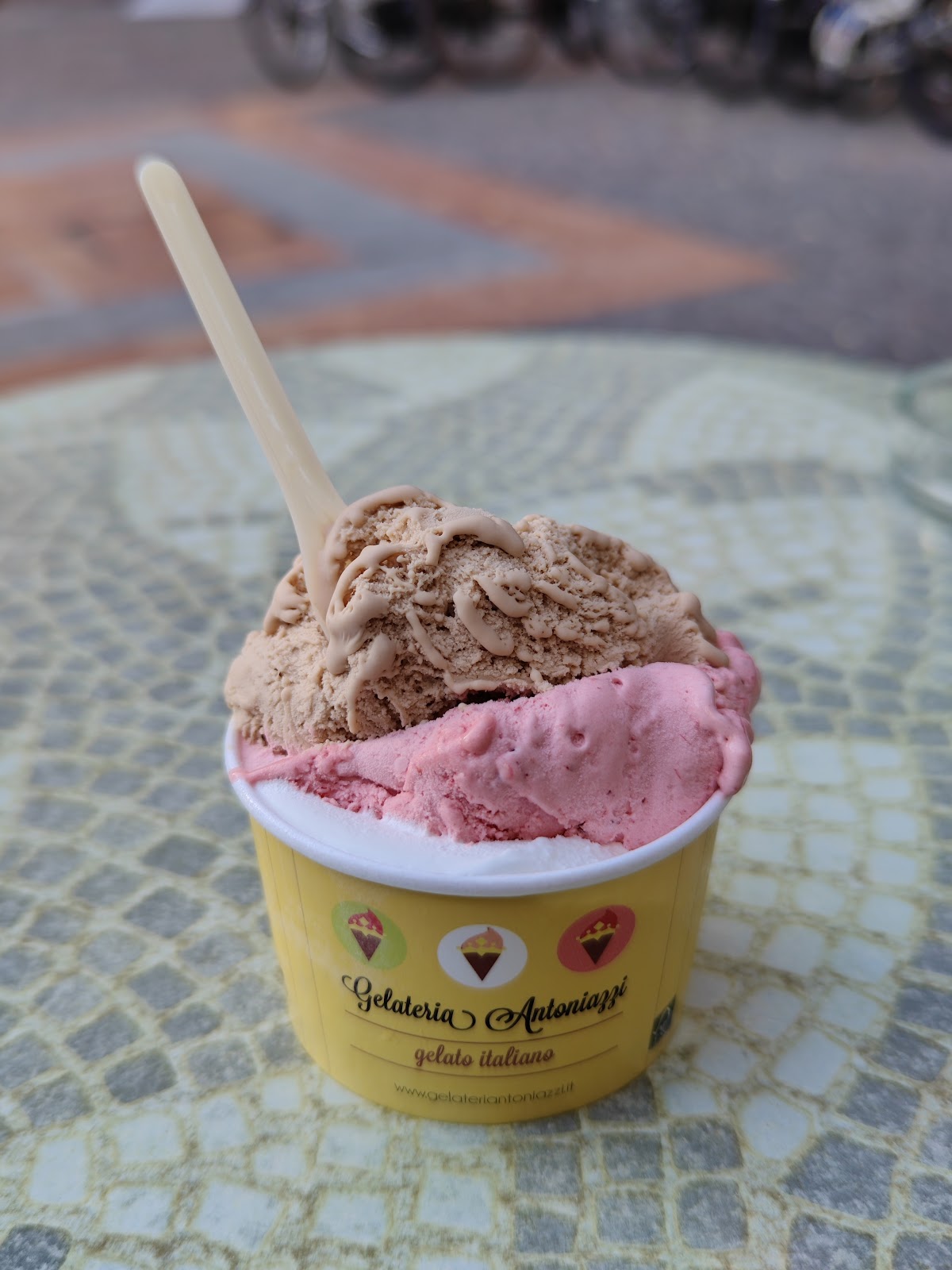 Il gelato della casa.