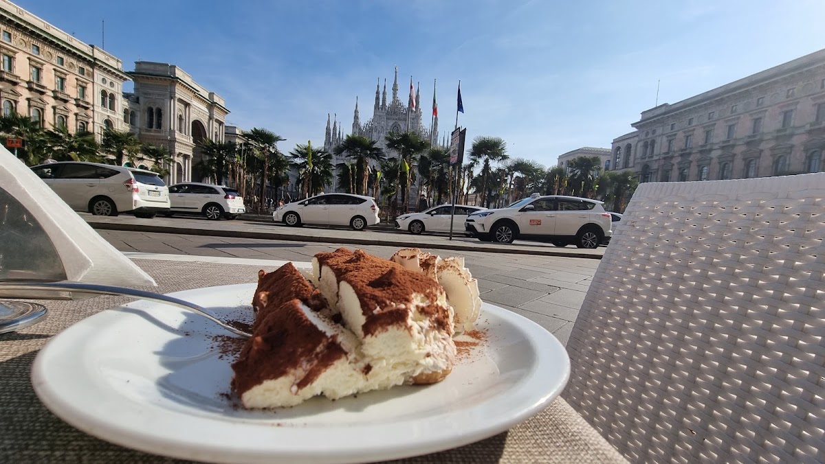 Il gelato servito.