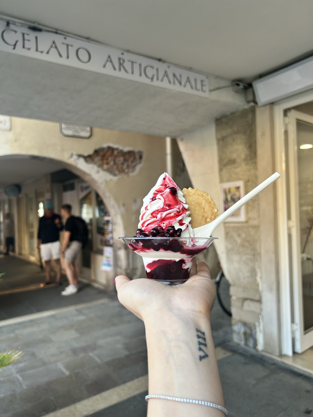 Il gelato della casa.