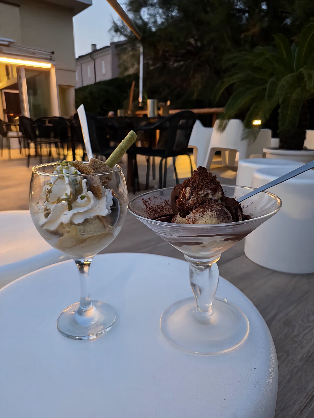 Il locale in servizio.