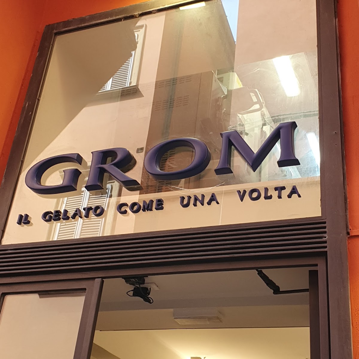 Il locale in servizio.