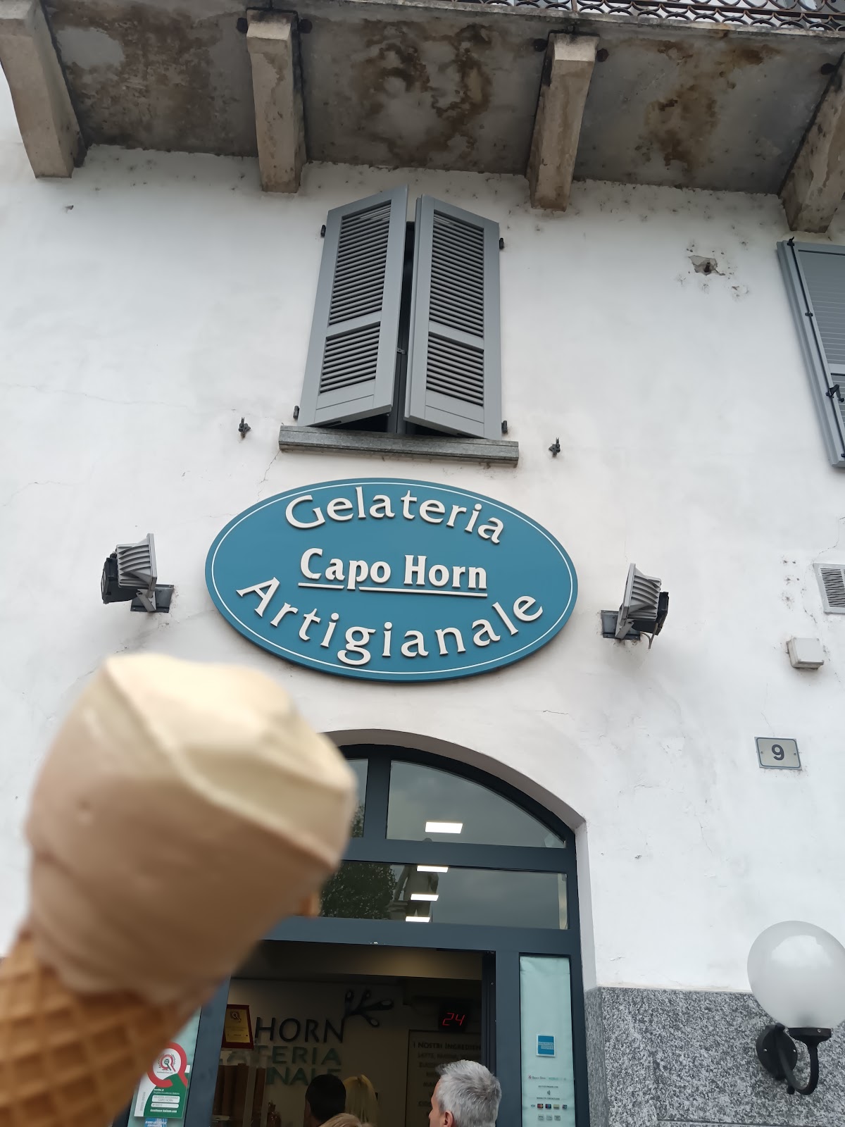 Il locale in servizio.