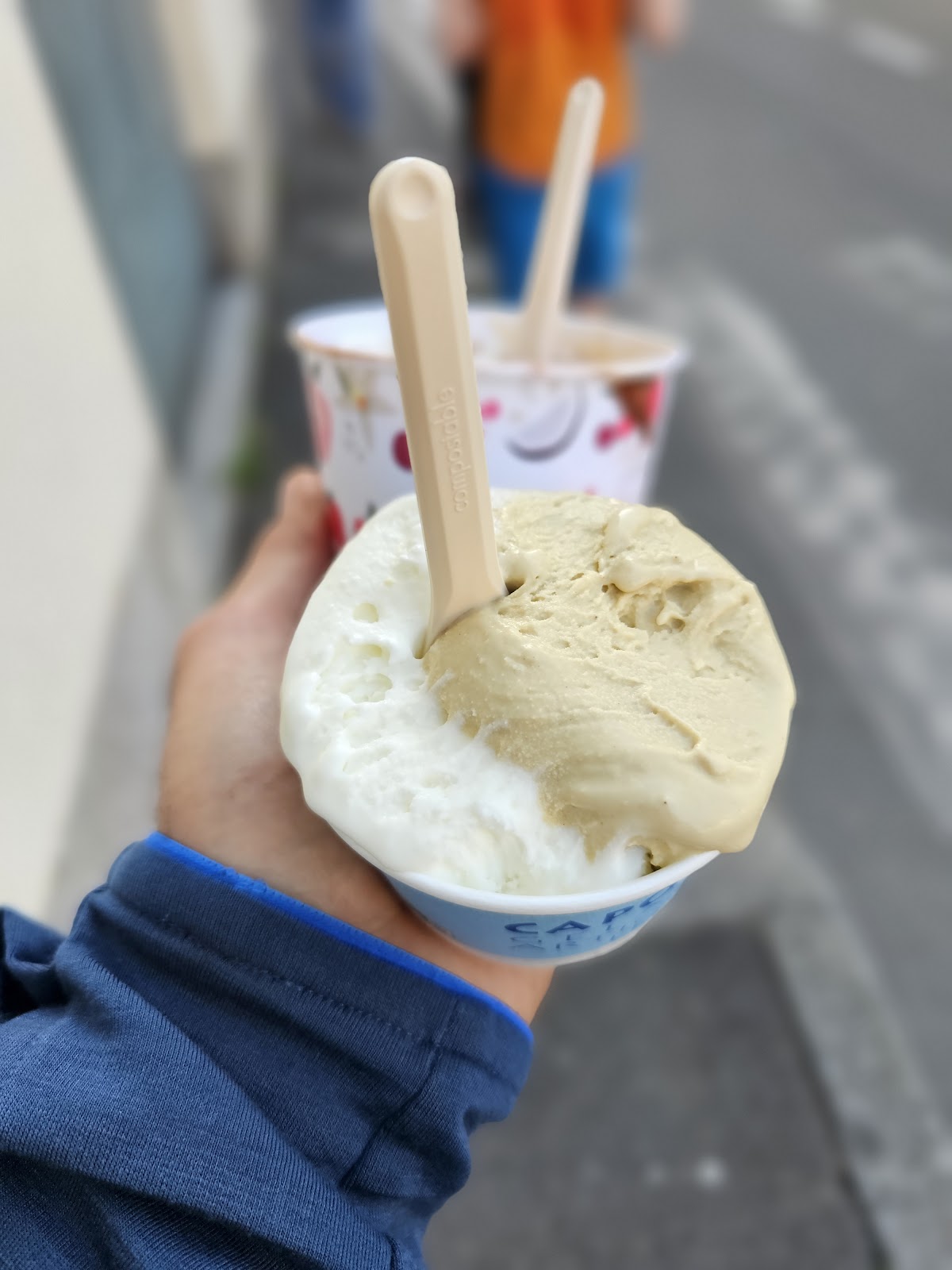 Il gelato della casa.