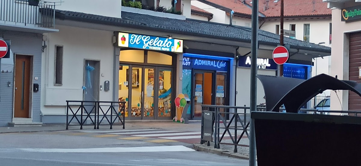 Il gelato servito.