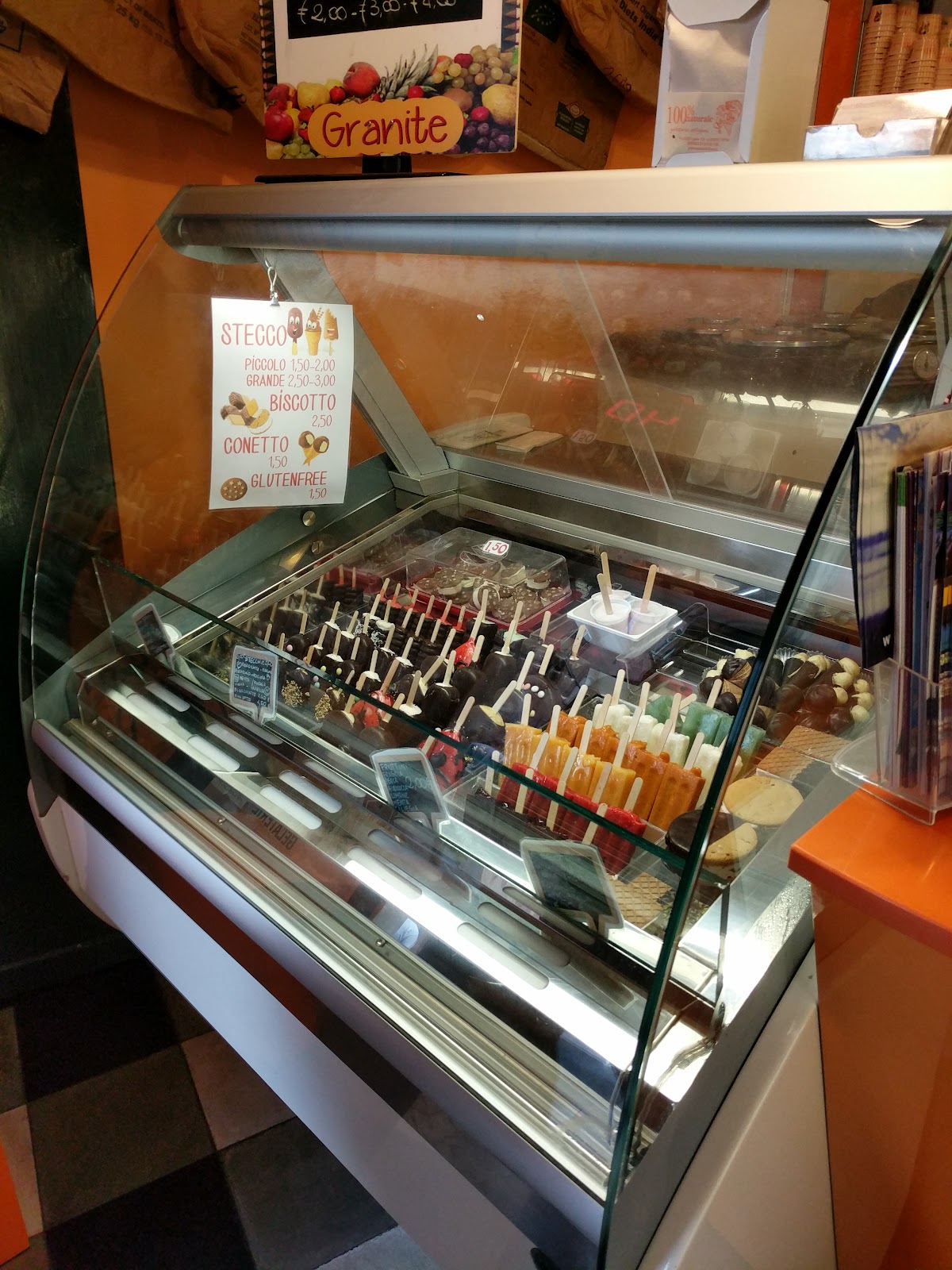 Il gelato della casa.