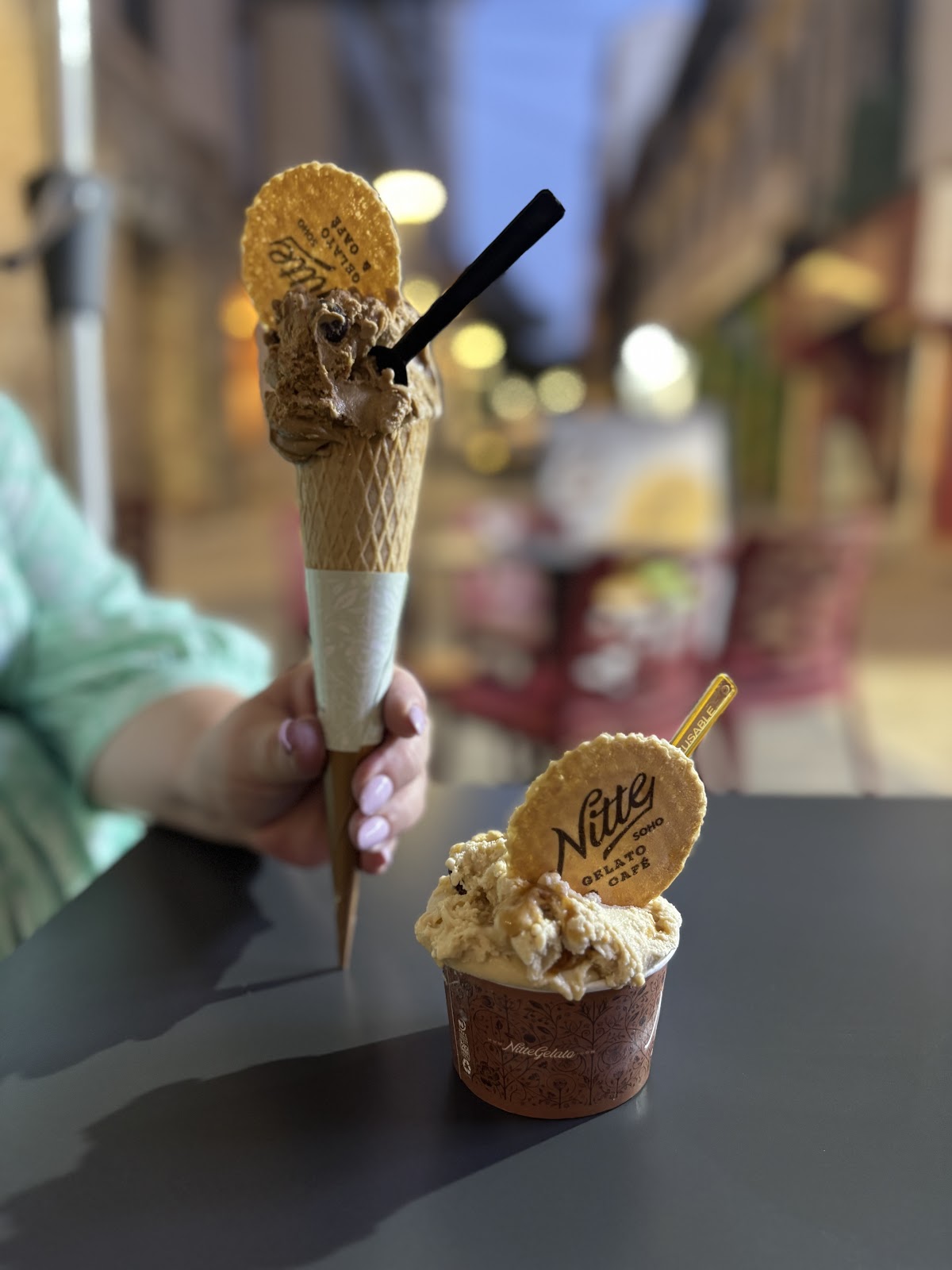 Nitte Gelato Soho — detalle