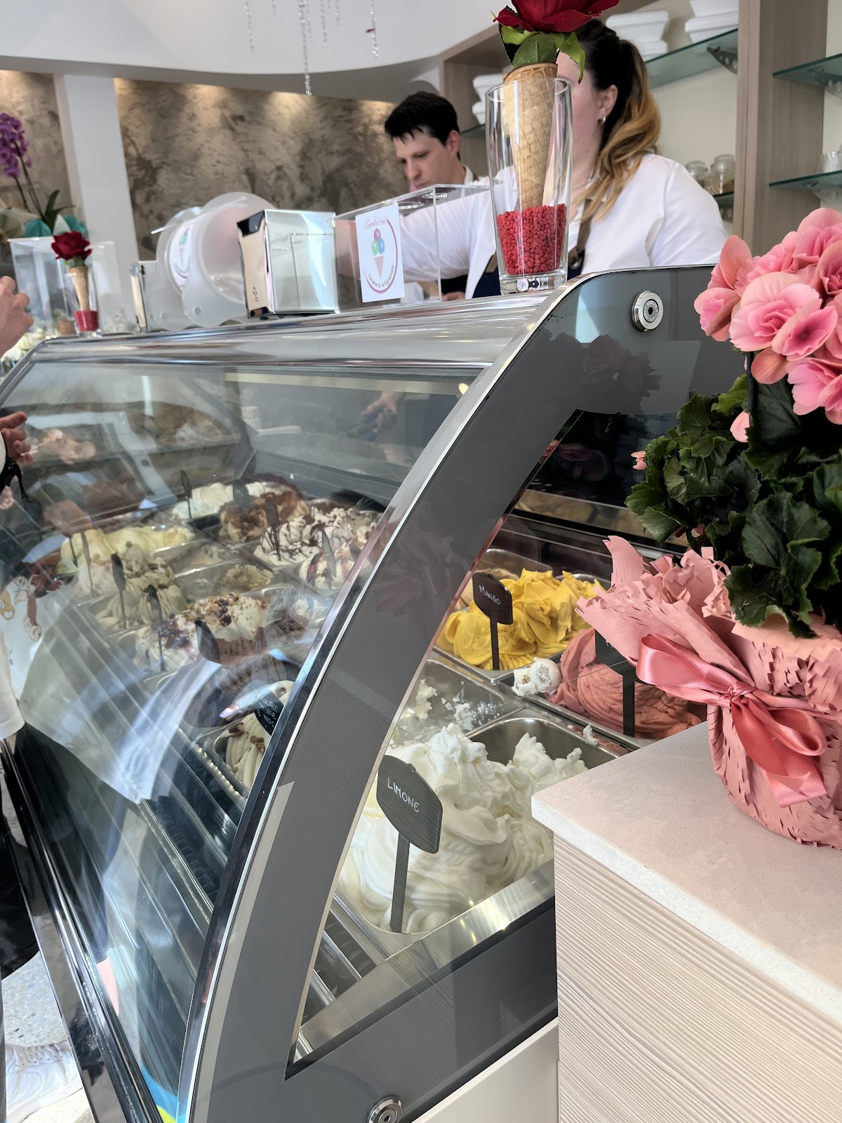 Il gelato della casa.