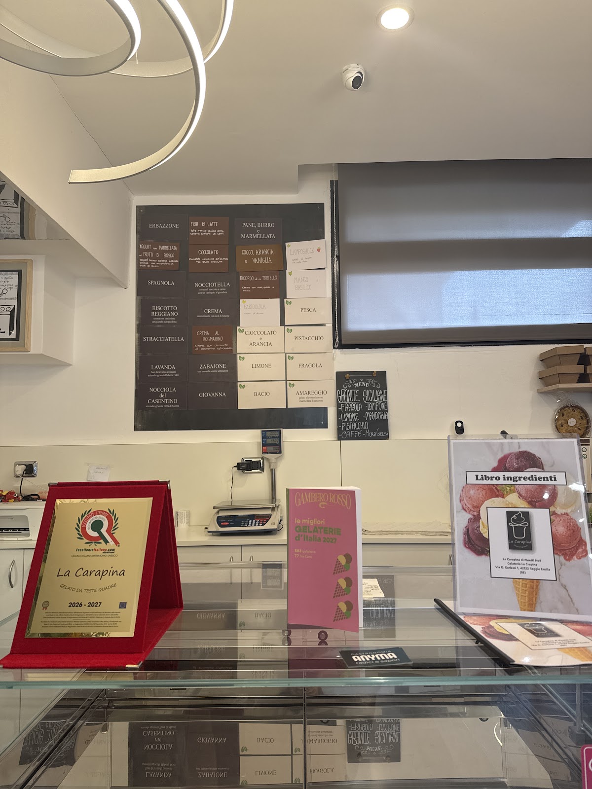 Il locale in servizio.
