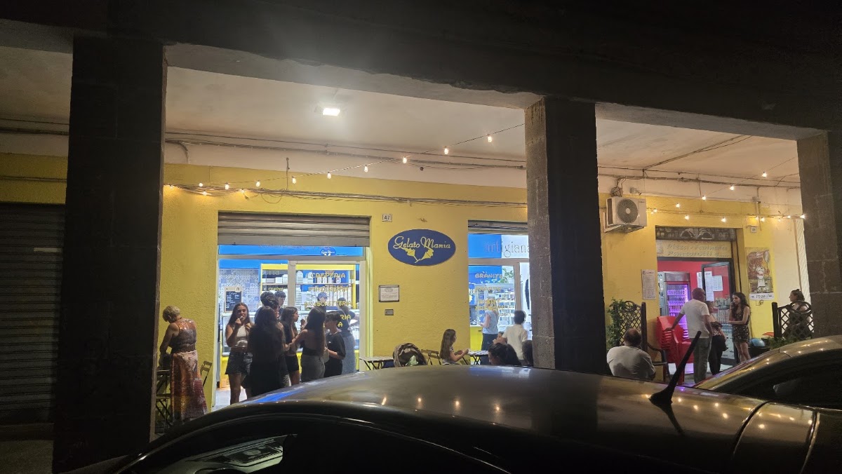 Il locale in servizio.