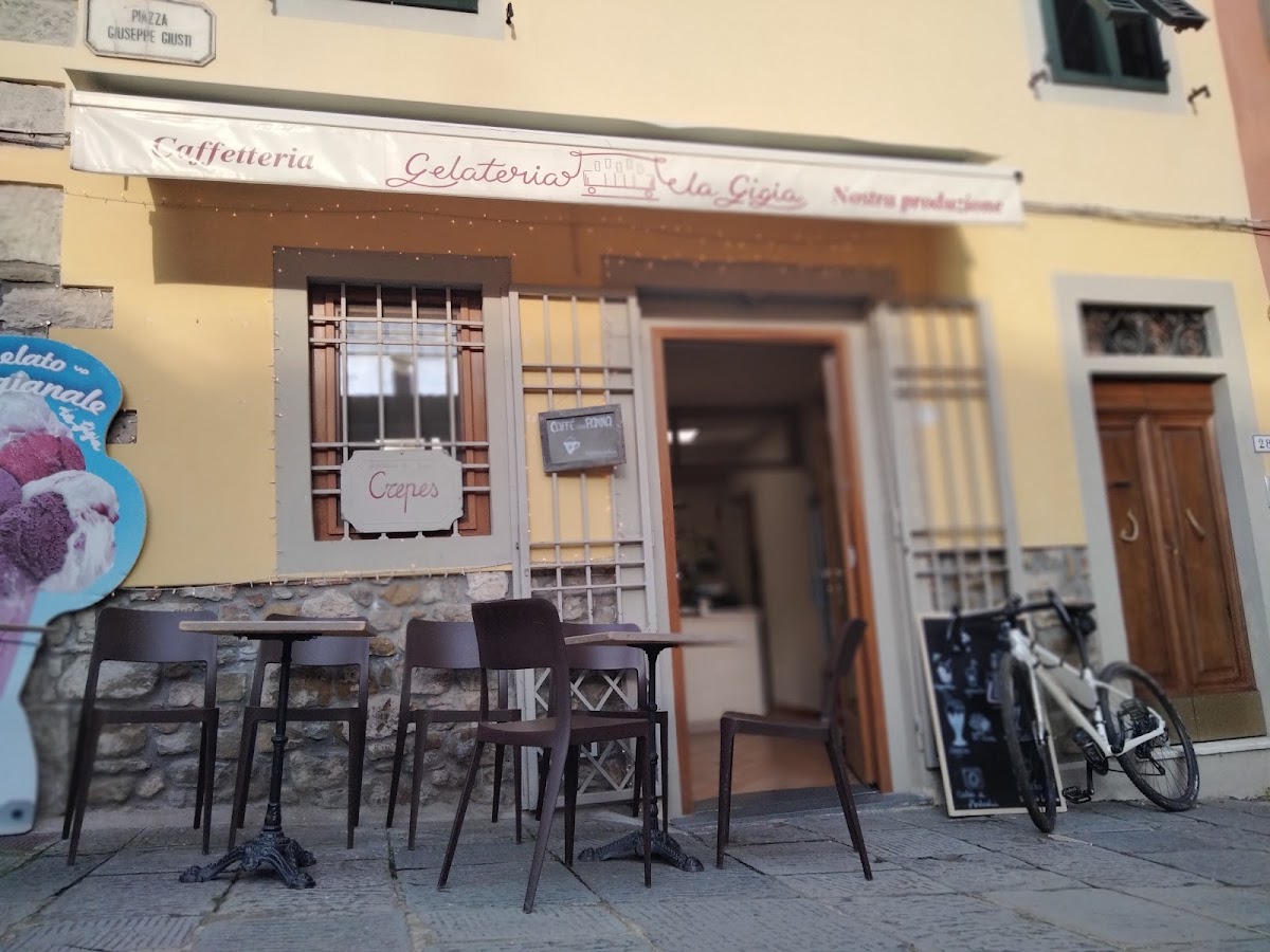 Il gelato servito.