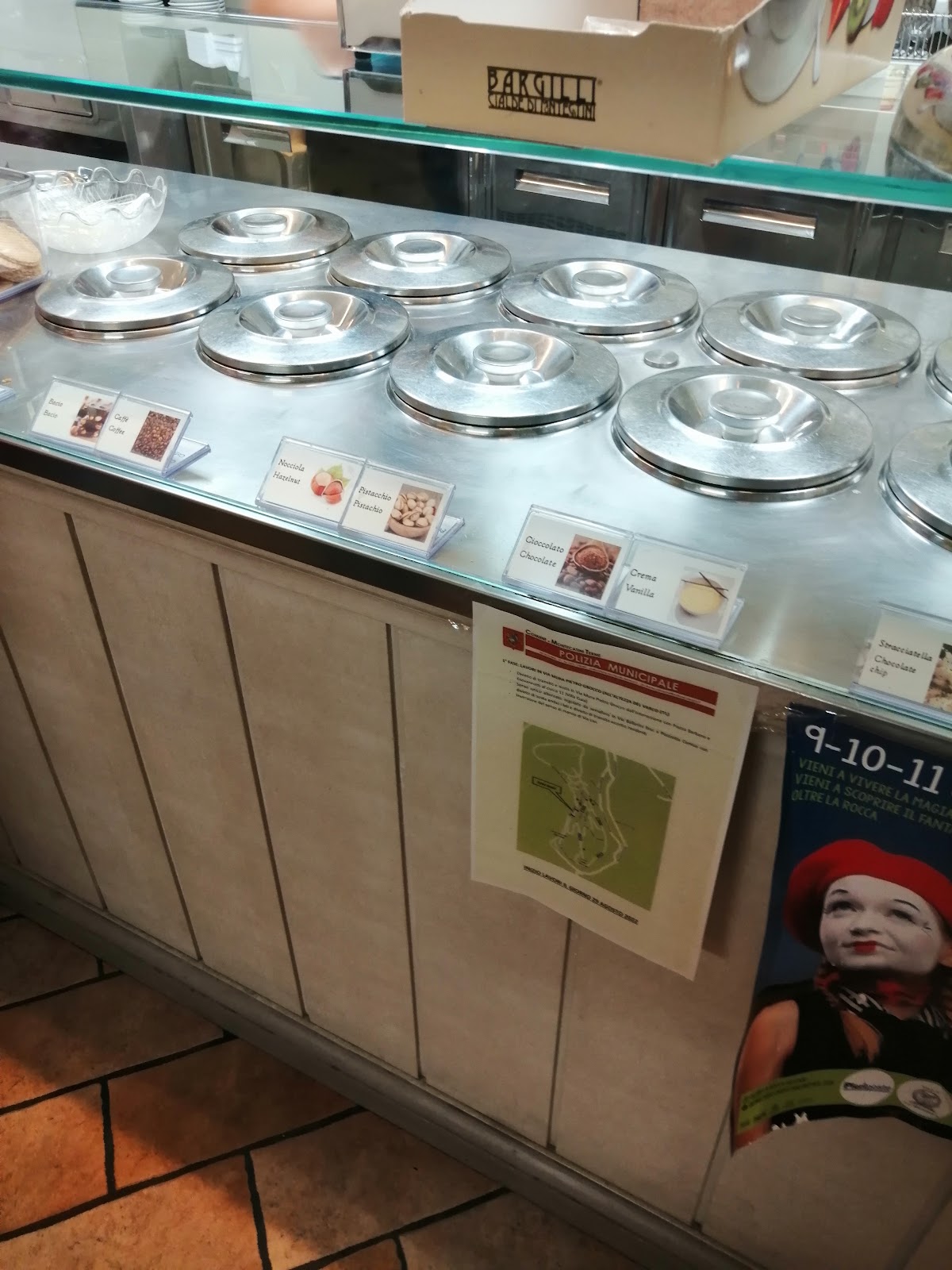 Il gelato della casa.