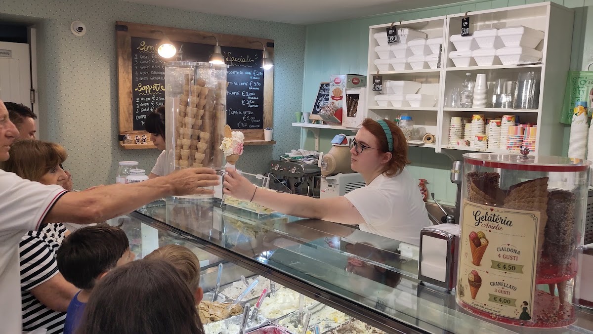 Il gelato della casa.
