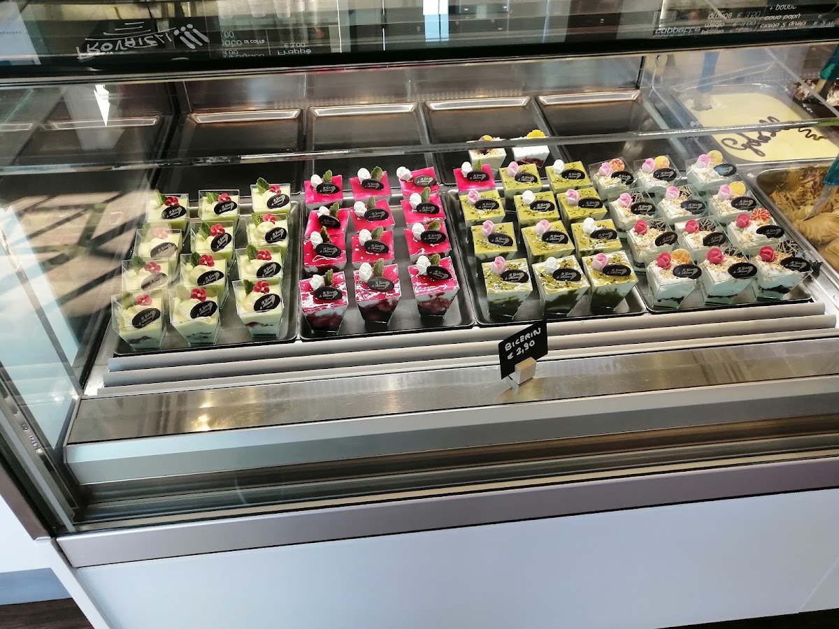 Un dettaglio del banco.