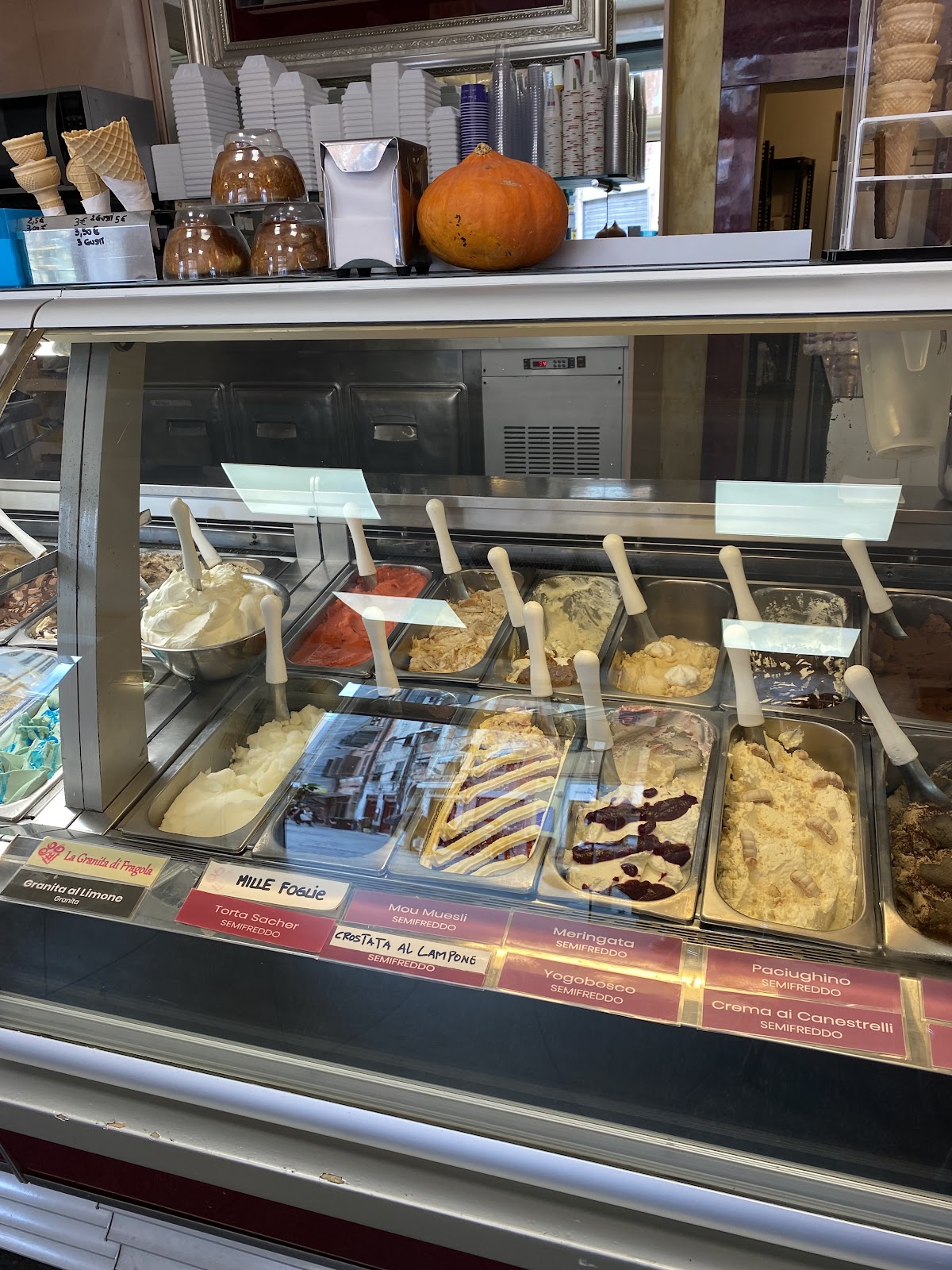 Il gelato della casa.