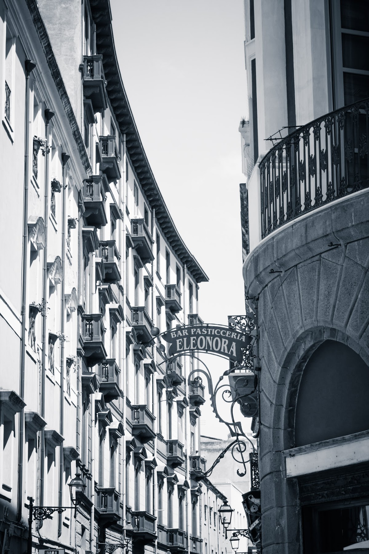 Un dettaglio del banco.