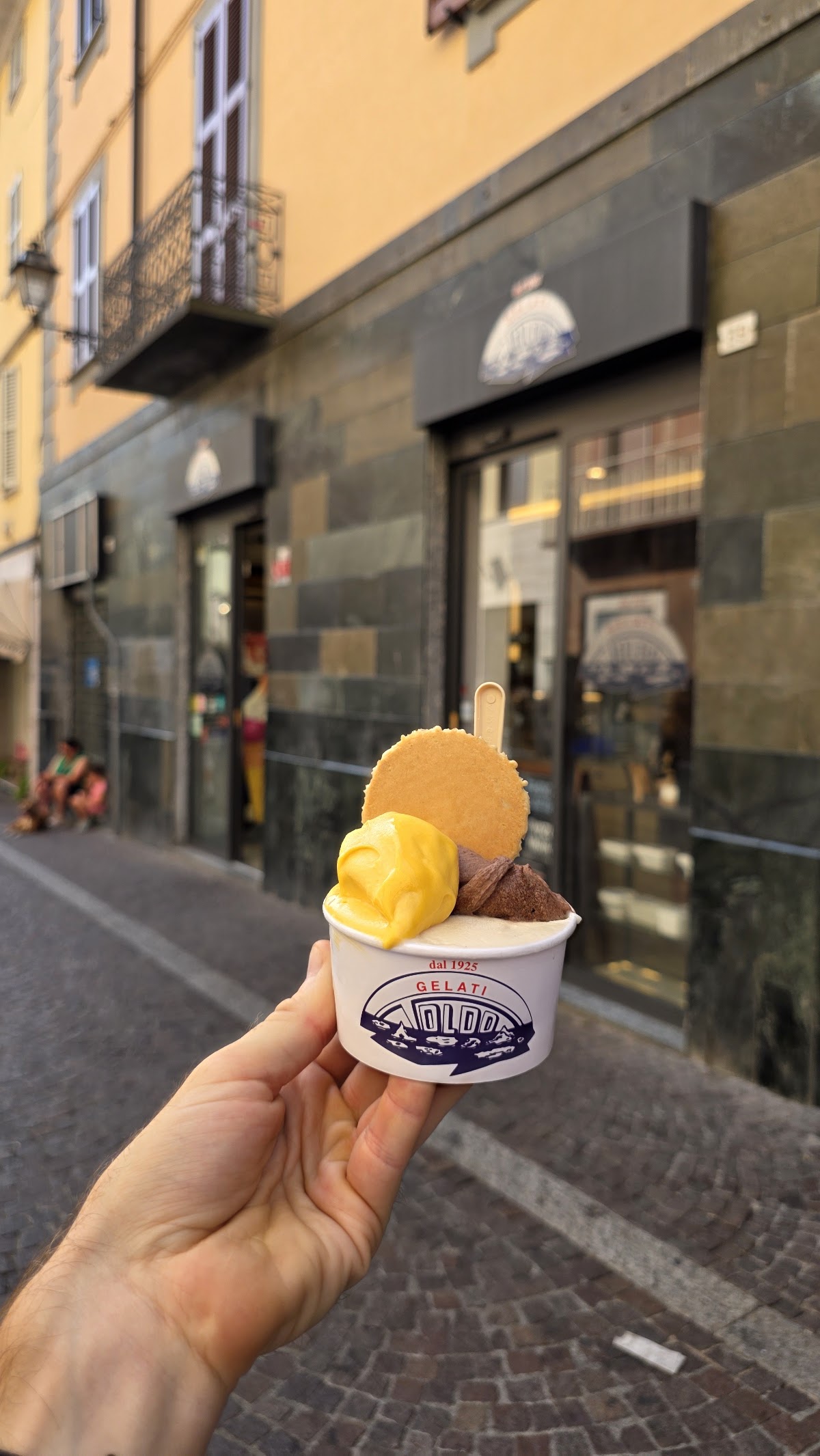 Il locale in servizio.