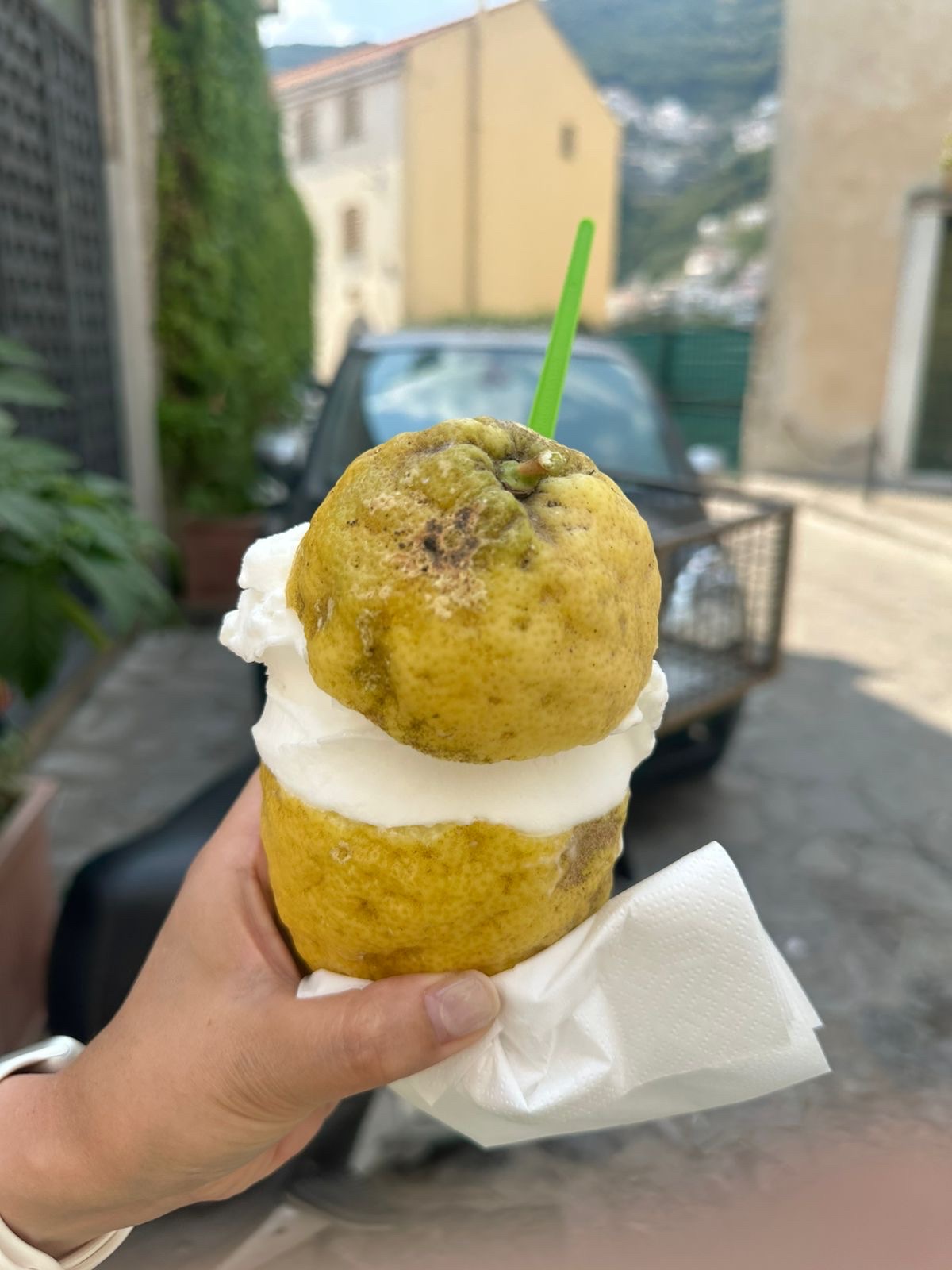 Il gelato della casa.