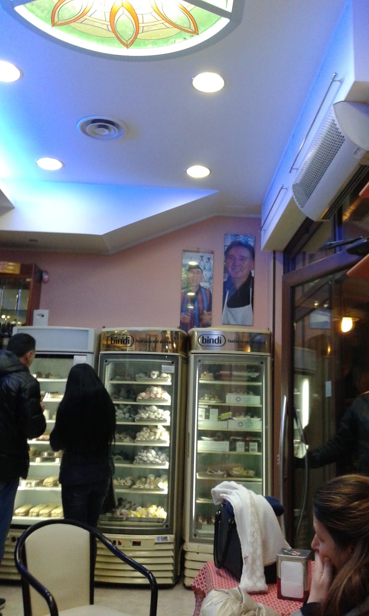 Il gelato servito.