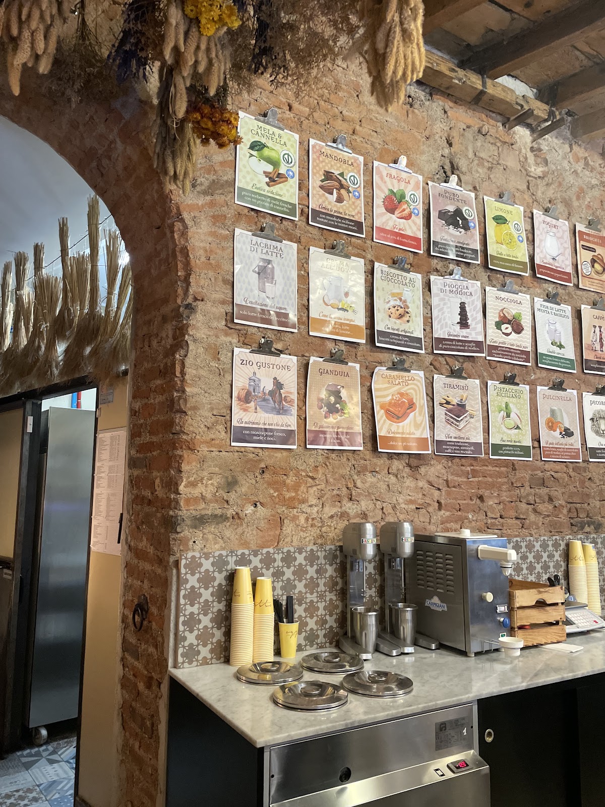Il gelato della casa.