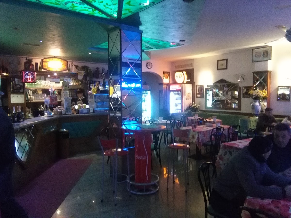 Il locale in servizio.