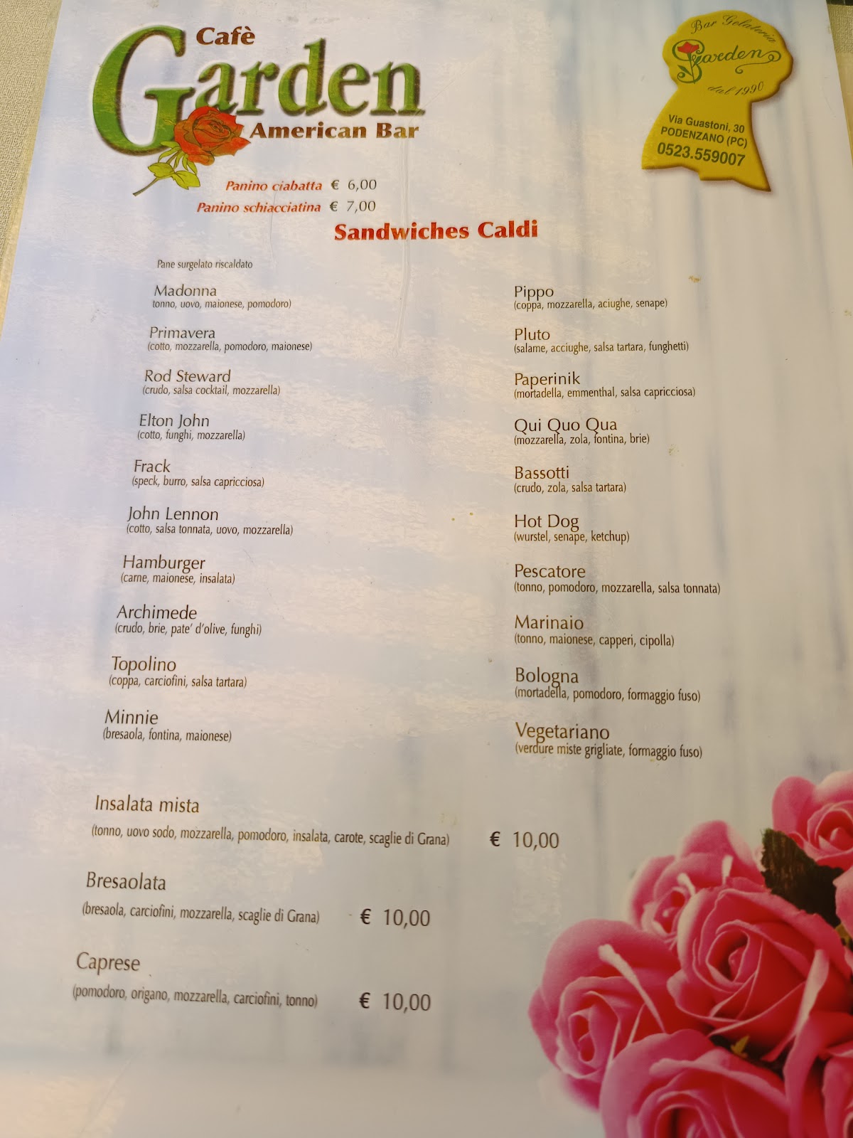 Il gelato della casa.