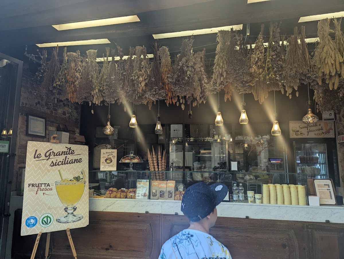 Il gelato della casa.