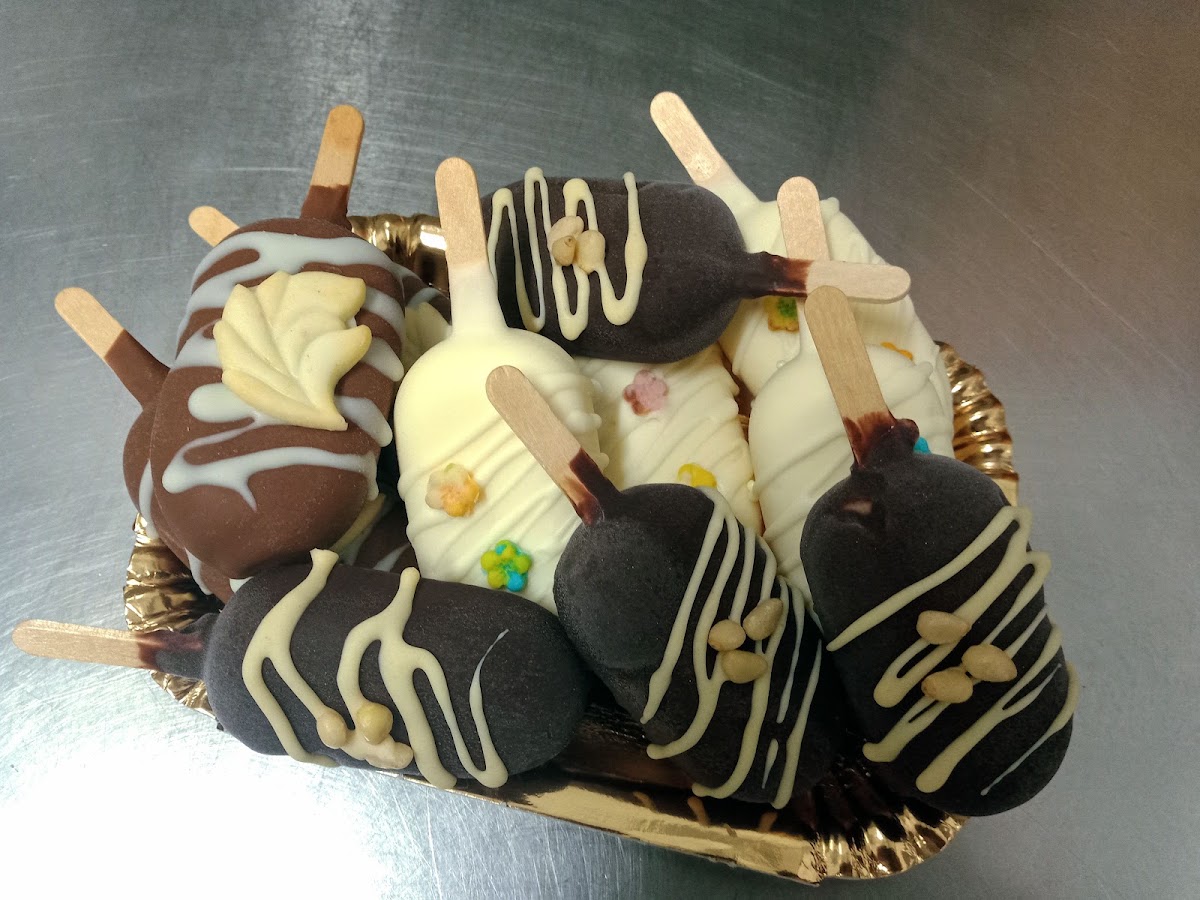 Il gelato servito.